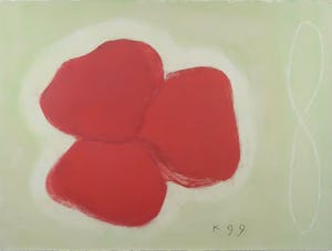 Aafke Kelly - Olieverf op papier, Endless Dance - Ingelijst (Groot) kopen? Bied vanaf 50!