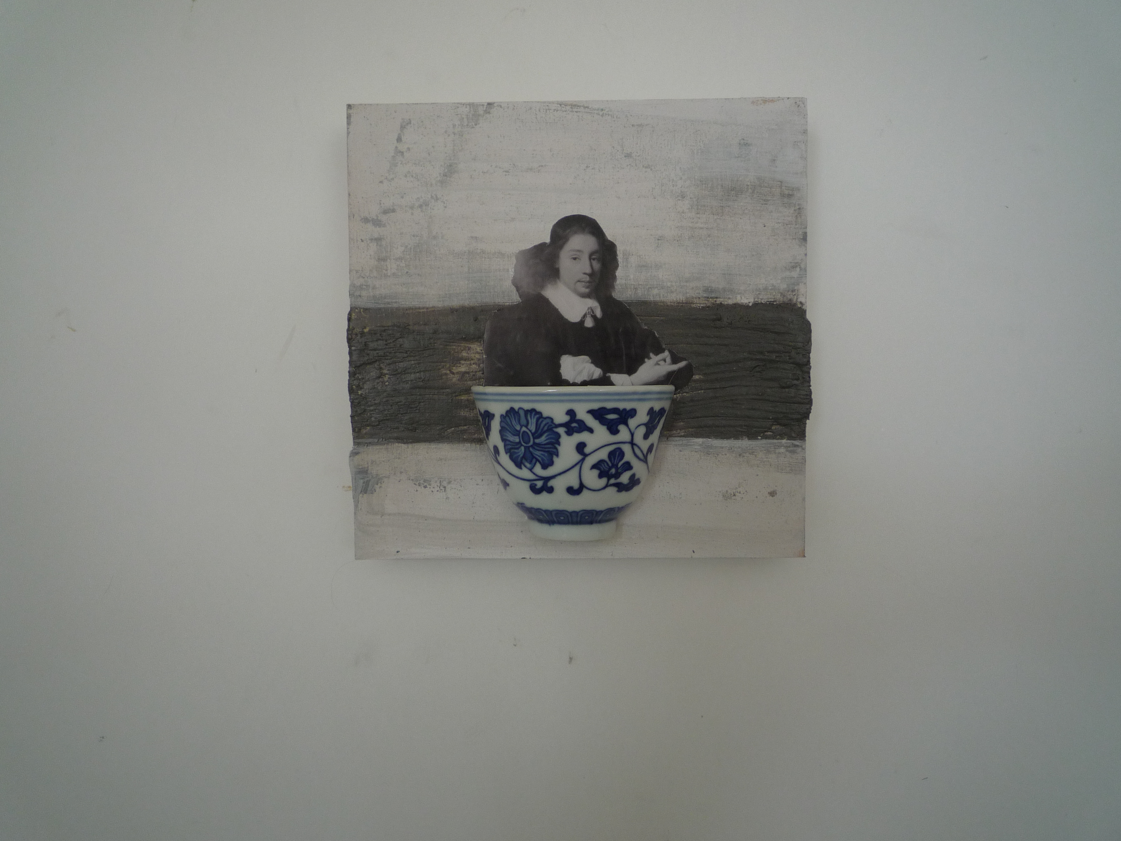 Irene van den Bos - Gentleman with his teacup. kopen? Bied vanaf 5!