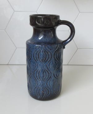 Jasba - Twee grote vintage kruikvazen - model "Amsterdam" en model 1640-28 - Scheurich kopen? Bied vanaf 30!