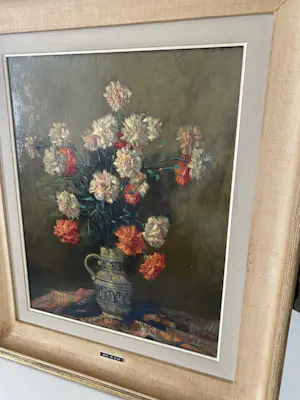 Karel De Bauw - Vaas met bloemen kopen? Bied vanaf 220!