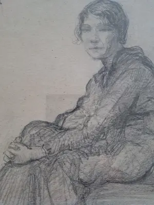 Paul Joostens - Zittende dame kopen? Bied vanaf 110!