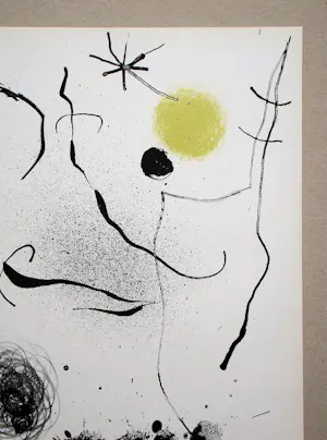 Joan Miro - Droomboeket voor Leila - 1964 - Originele litho kopen? Bied vanaf 180!