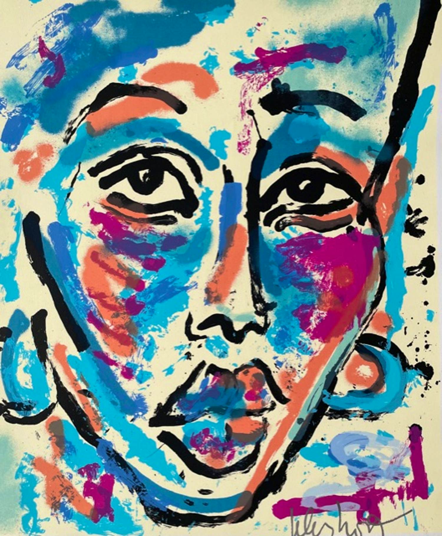 Peter Klashorst - Zeefdruk, Nema - hand gesigneerd - 100 ex verkocht voor € 80!