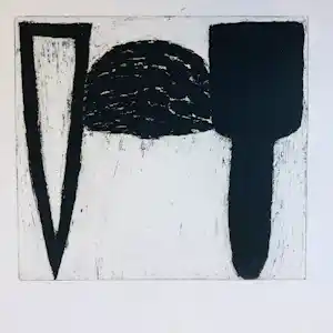 Michel Hoogervorst - Ets, zonder titel vendu pour 40€ !