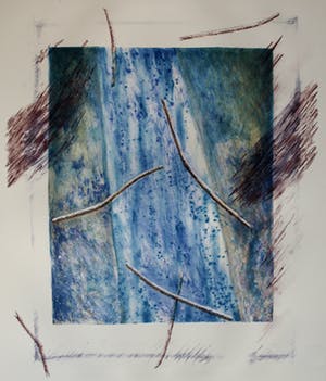 Kees Slegt - Litho, “Zonder titel” – 1983 – oplage 28 ex. kopen? Bied vanaf 35!