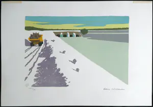 Buy Lars Norrman - Portfolio met 5 litho's, VATTENFALL? Bid from 1!