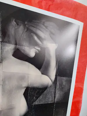 Lidiia Khaikara - Abstract Naakt 4 - INGELIJST kopen? Bied vanaf 160!