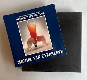 Michel van Overbeeke - Bijzondere lamp van glas / Droomluchter - inclusief 2 boeken! kopen? Bied vanaf 400!