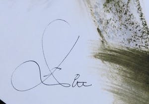 Franscz Witte - Gemende techniek op papier, Figuur I kopen? Bied vanaf 1!