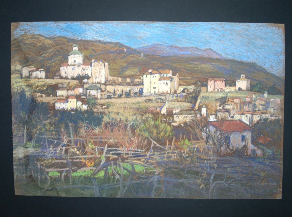 Jacques Zon - pastel uit de veiling Sotheby's 1933 kopen? Bied vanaf 90!