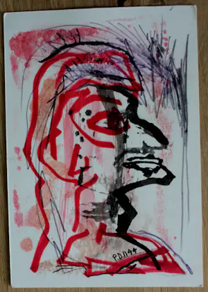 Pieter Drift - Gemengde techniek: 4 kaarten kopen? Bied vanaf 49!