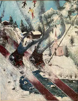 Buy Jan Ouwersloot - “Skiën”? Bid from 250!