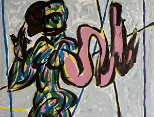 Alphons Freijmuth - handgesigneerde kleurenzeefdruk | 'Kris Kras' | 1994 kopen? Bied vanaf 80!