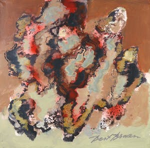 Bert Braam - Acryl op doek, Zonder titel kopen? Bied vanaf 1!