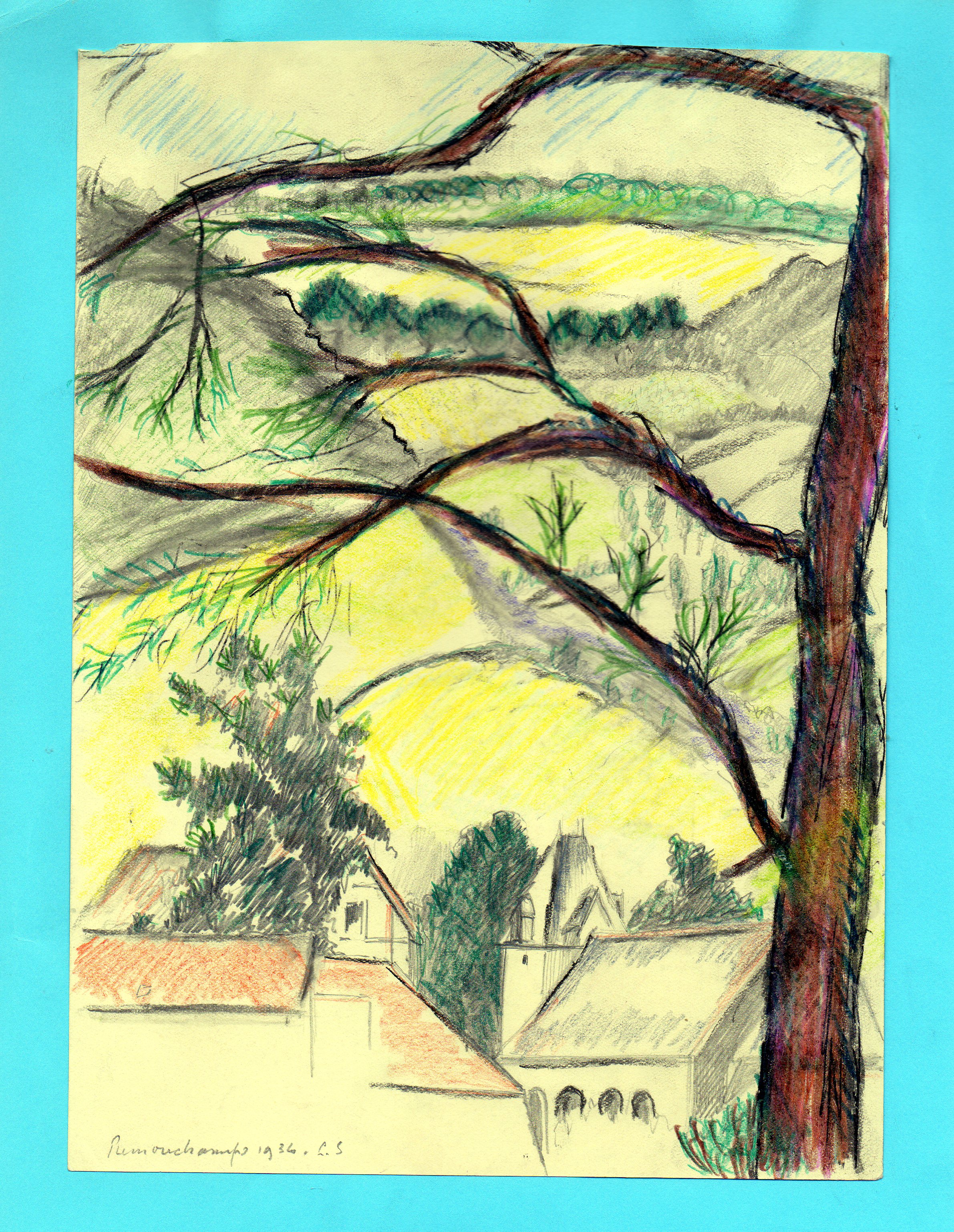 Lodewijk Schelfhout - Remouchamps verkocht voor € 75!