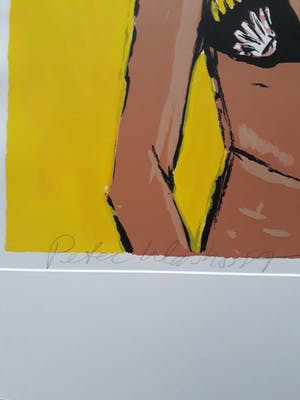 Peter Klashorst - my yellow princess kopen? Bied vanaf 45!