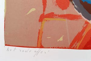 Piet Warffemius - Het rode offer kopen? Bied vanaf 55!