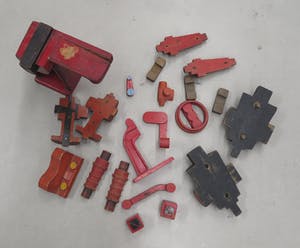 Niet of onleesbaar gesigneerd - Hout, Diverse industriële mallen kopen? Bied vanaf 1!