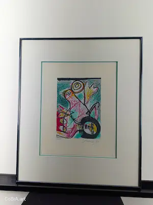 Corneille - Vrouw met vogel kopen? Bied vanaf 195!