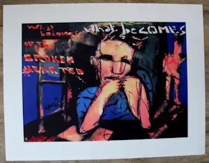 Herman Brood - Zeefdruk: What becomes of the broken hearted kopen? Bied vanaf 475!