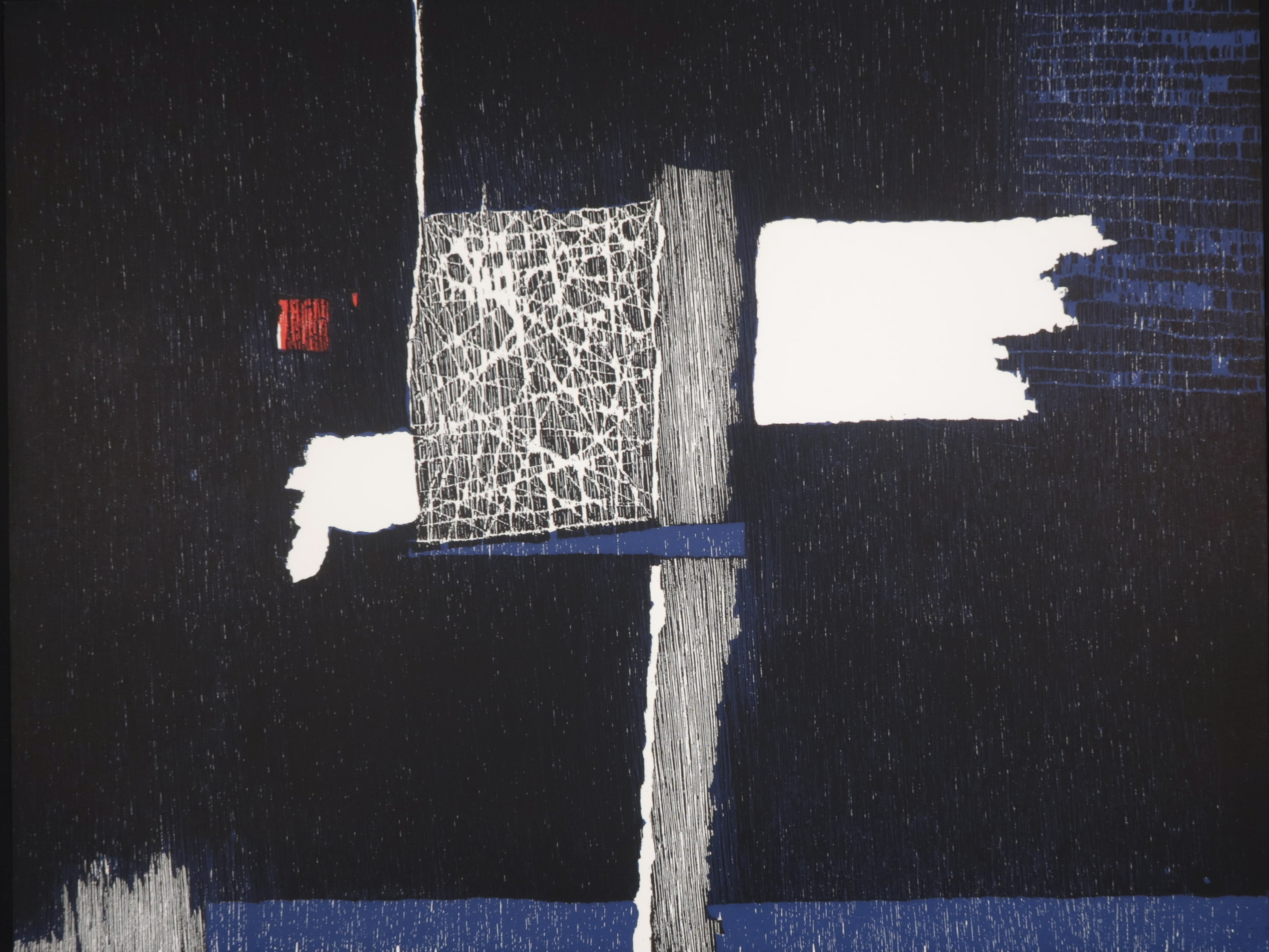 Guillaume Le Roy - Houtsnede, Zonder titel verkocht voor € 80!