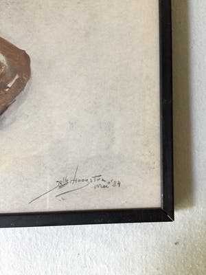 Jelle Hoogstra - Stilleven met kruik - Gouache, Ingelijst kopen? Bied vanaf 35!