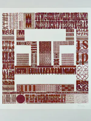 Frans de Jong - Typografiche compositie kopen? Bied vanaf 45!