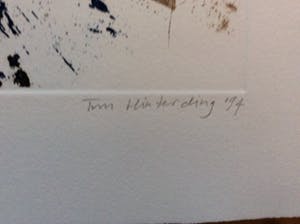 Tim Hinterding - set van 5 kleuretsen kopen? Bied vanaf 50!