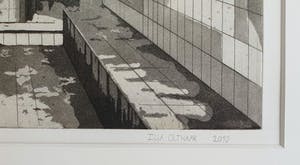 Ilja Olthaar - Ets aquatint, Zonder titel - Ingelijst kopen? Bied vanaf 55!