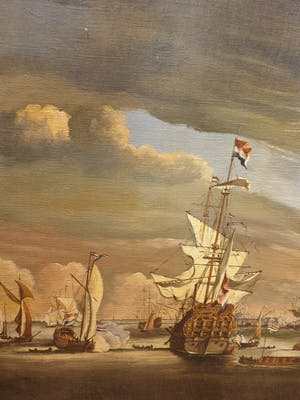 Niet of onleesbaar gesigneerd - VOC zeevloot kopen? Bied vanaf 1!