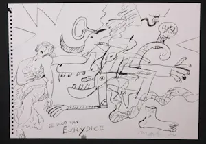 Anton Martineau - Lot van 3 unieke werken op papier! kopen? Bied vanaf 1!