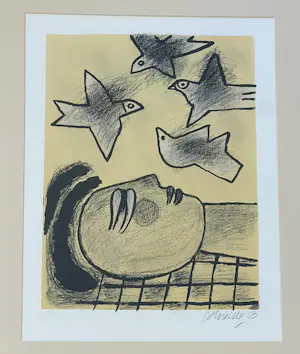 Corneille - Farandole d'oiseaux. Vogels als sterren. 2003. kopen? Bied vanaf 350!