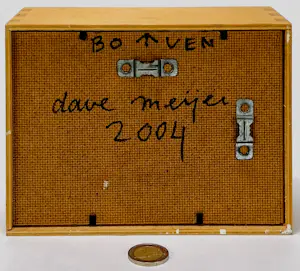 Dave Meijer - Kunstobject in de vorm van een houten kistje - 2004 kopen? Bied vanaf 250!