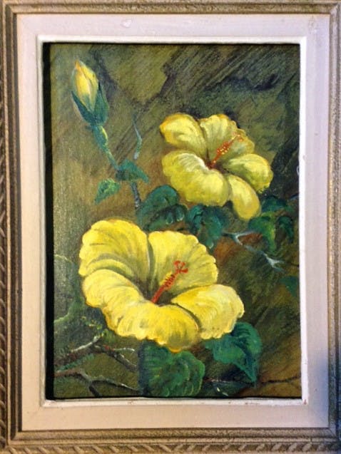 Yvonne Noordam - Gele Hibiscus kopen? Bied vanaf 40!