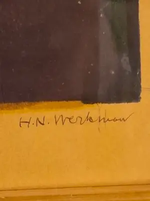 Hendrik Werkman - De Bisschop en de baalschem kopen? Bied vanaf 40!