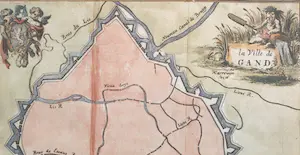Jacobus Harrewijn - Gent Oude Gravure Plattegrond 1700 kopen? Bied vanaf 25!