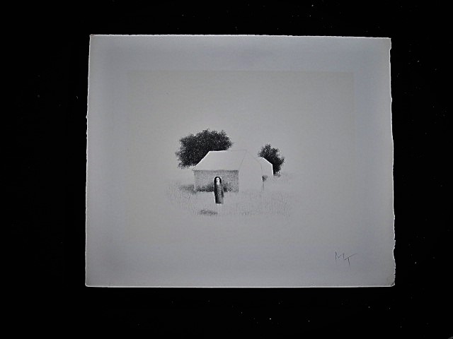 Metten Koornstra - meester van de verstilling - Vrouw in landschap - gesigneerd - jaren 60  kopen? Bied vanaf 1!