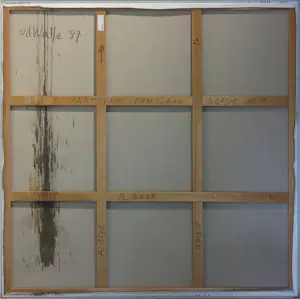 Fred van de Walle - Olieverf op doek, Zonder titel - Ingelijst (Zeer groot) kopen? Bied vanaf 150!