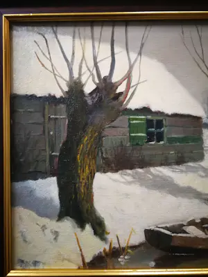 Willem van der Ven - Wintergezicht. kopen? Bied vanaf 89!