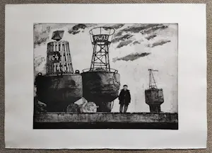 Herman Berserik - Zelfportret met boeien kopen? Bied vanaf 60!