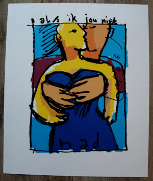 Herman Brood - Zeefdruk: Als ik jou niet had kopen? Bied vanaf 475!