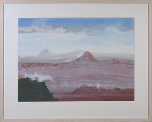 Henri Plaat - Gouache, Landschap - Ingelijst kopen? Bied vanaf 150!