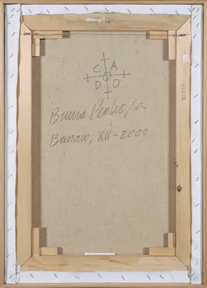 Bruno Pedrosa - Acryl op doek, Abstracte compositie - Ingelijst kopen? Bied vanaf 200!