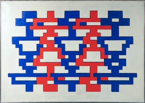 Barry Verkaik - Olieverf op doek, Bouw - Ingelijst kopen? Bied vanaf 1!