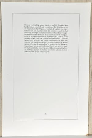 Jan Schoonhoven - 1 zeefdruk "Vorm" + de originele verzamelmap met teksten kopen? Bied vanaf 250!