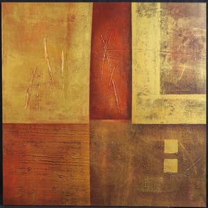 Han Teng - Han Teng: Acryl op doek, Hemels Zeer mooi doek! €995 galerij! kopen? Bied vanaf 99!