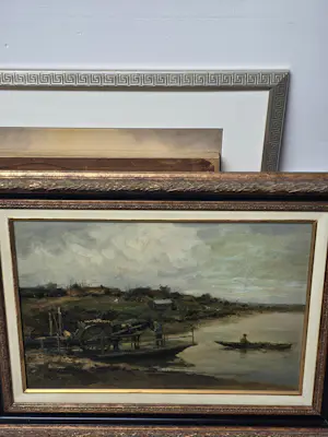 Willem G.F. Jansen - Stevensweert pondje bij hoge oever kopen? Bied vanaf 1000!
