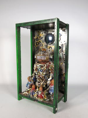 Pieter Haan - Assemblage, Millenium 2000. Het Digitale Tijdperk kopen? Bied vanaf 1!