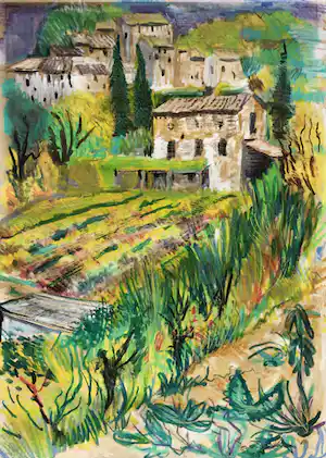 Jan Tromp - Toscaans landschap vendu pour 100€ !