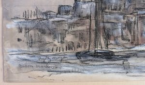 Antoon Markus - Spaarne met Sint Bavokerk in de winter (Haarlem) kopen? Bied vanaf 135!